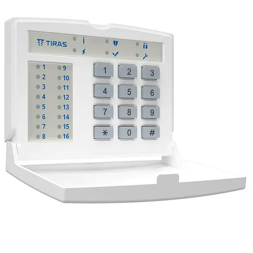 Клавиатура Tiras K-LED16 на 16 индикаторов зон. (21-00021) - фото 2