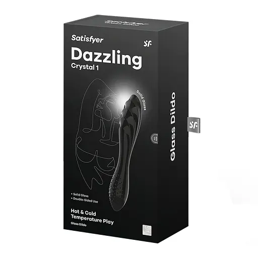 Фаллоимитатор Satisfyer Dazzling Crystal 1 18.4 см черный - фото 6