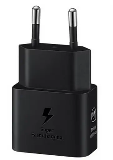 Зарядний пристрій Samsung 25W PD Power Adapter Black (w/o cable) (EP-T2510NBE) - фото 4