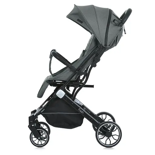 Детская прогулочная коляска-книга Bambi M 5727-1 Flash Stone Gray - фото 5