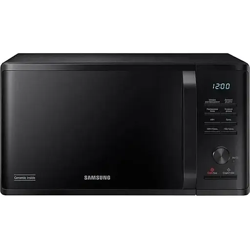 Микроволновая печь с грилем Samsung MG23K3515AK Black UA - фото 1