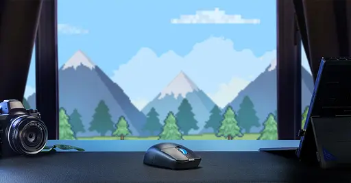 Мышь Asus ROG Strix Impact III RGB WL/BT Black (90MP03D0-BMUA00) - фото 9