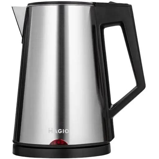 Электрочайник Magio МG-988 1,7 л 1800 диск, трехслойный корпус из нержавеющей стали
