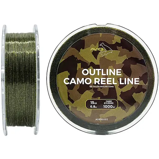 Леска Avid Carp Outline Camo Reel Line 1000 м 0.28 мм 10 Lb/4.5 кг