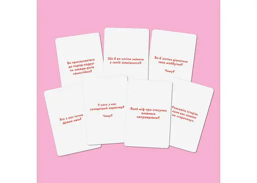 Настольная игра Оrner Разговорная игра Расскажи мне все! Girls edition (укр.) (1928) - фото 7