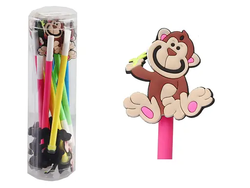 Ручка шариковая Обезьяна, 12 шт., 24x36 см, 339