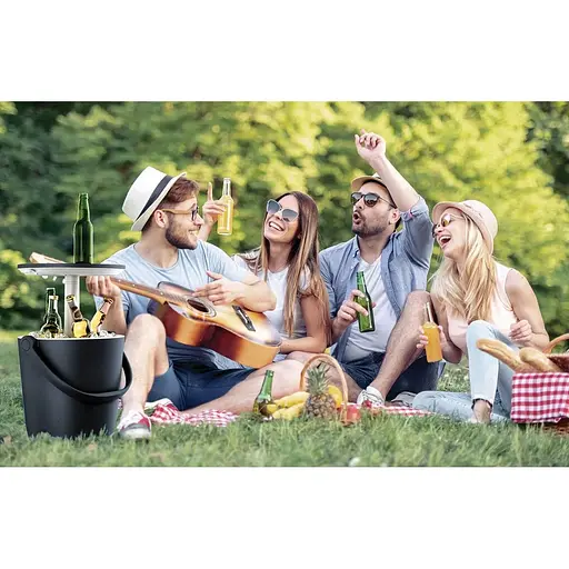 Стол-бар пластиковый Keter Go Bar серый - фото 5