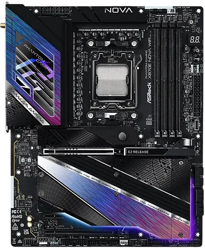 Материнська плата ASRock X870E Nova WiFi Socket AM5 - фото 2