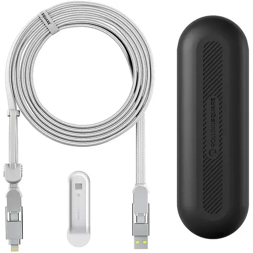 Кабель Rolling Square in Charge XL 3 м белый (XLL02R)