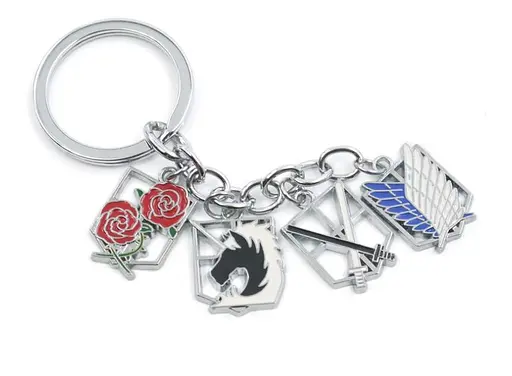 Брелок Символи кланів Атака титанів Attack on Titan АТ 22.16 - фото 1