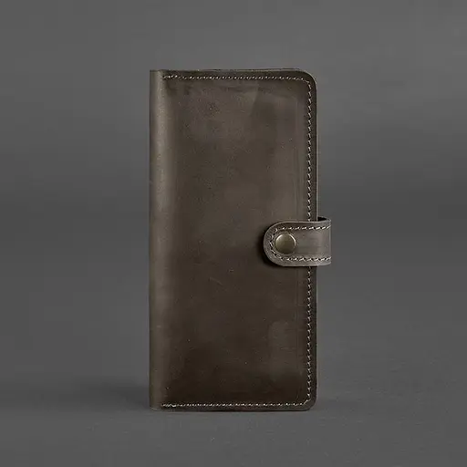 Кожаный портмоне 7.0 Темно-коричневый Crazy Horse - фото 6