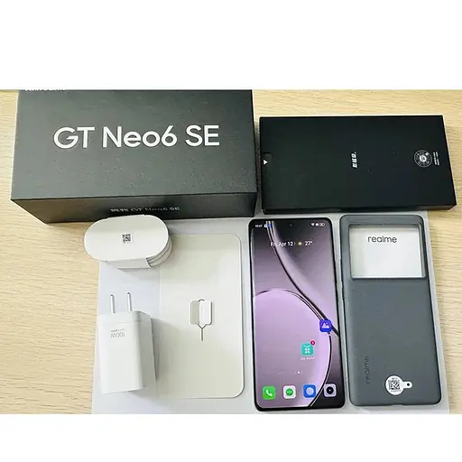 Смартфон Realme GT Neo6 SE 16/512 GB CN version NFC зеленый - фото 3