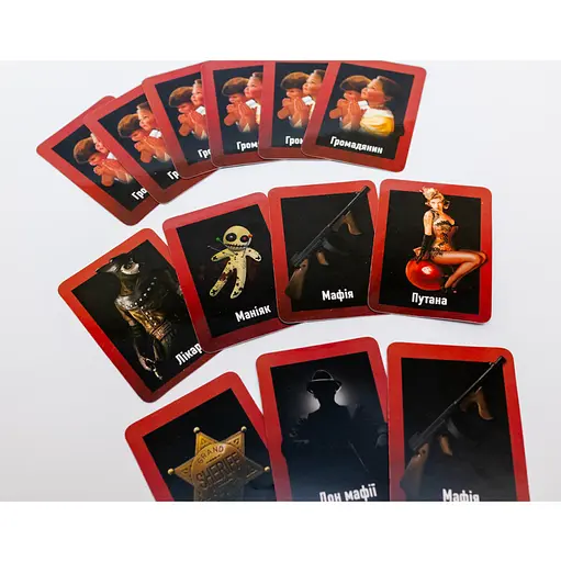 Настольная игра Fun Games Мафия карты FGS31 - фото 3