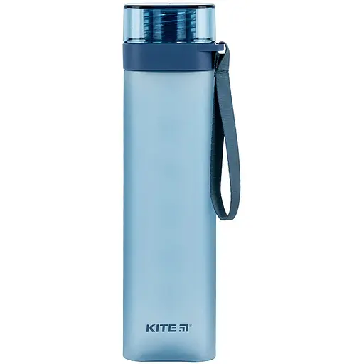 Бутылочка для воды Kite квадратная 700 мл синяя (K24-1210-1)