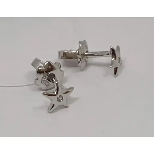 Серебряные серьги-пуссеты Qvaliz с фианитами. 90-200106 - фото 2