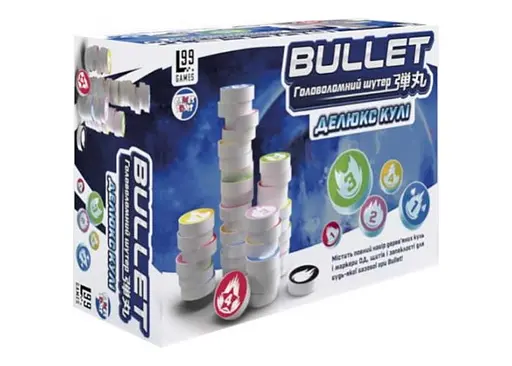 Настольная игра Games 7 Days Bullet. Делюкс пули (укр.) (BS002UA)