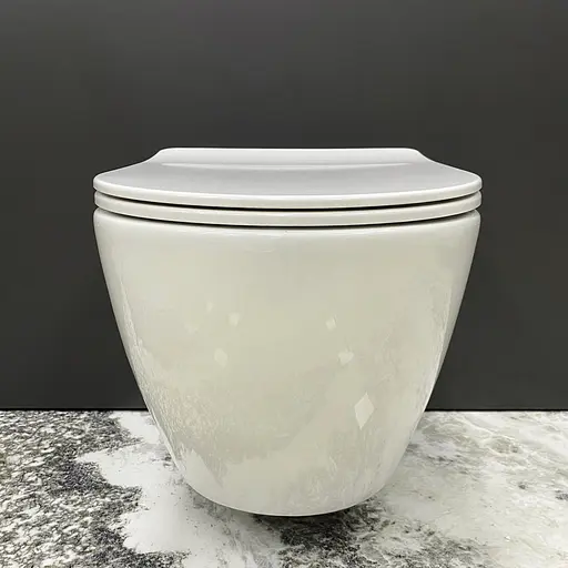 Подвесной унитаз VBI Vulcano M white VBI-020420, Белый - фото 2