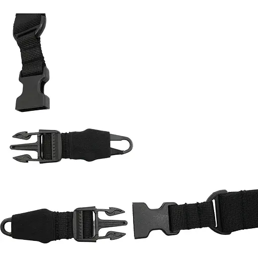 Ремінь Kiborg 2-точковий для АК РПК Black (1000-k8020) - фото 5