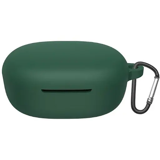Чехол-накладка DK Silicone Candy Friendly с карабином для Xiaomi Redmi Buds 4 Lite (green)