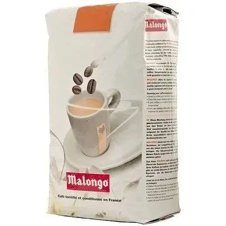 Кофе в зернах Malongo Ristretto 1 кг - фото 1