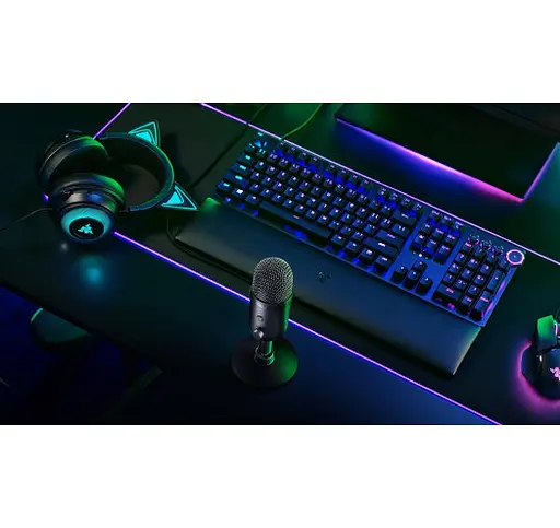 Микрофон для подкастов Razer Seiren V2 X (Черный) - фото 4