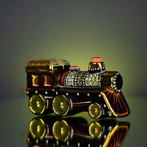 Ялинкова прикраса Різдвяні історії Святковий експрес скло (4820001045307) - фото 3