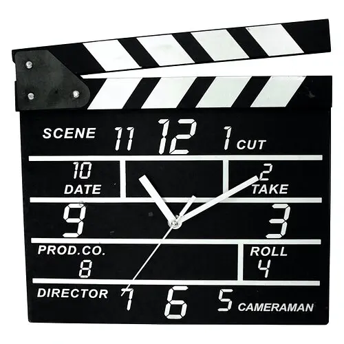 Часы Кинохлопушка - фото 1