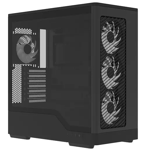 Корпус AeroCool D520A-BK-v1 Black (ACCM-DS05143.11) - фото 1