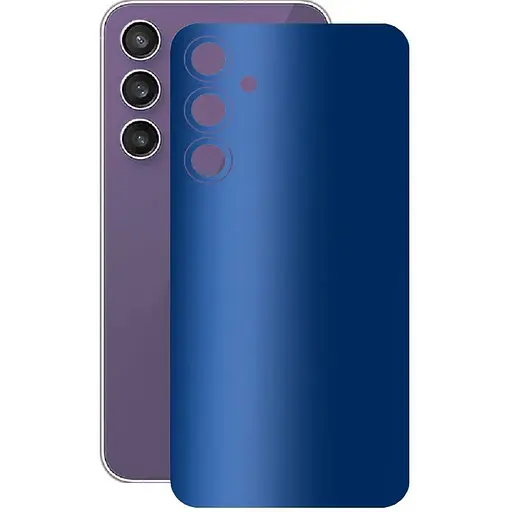 Захисна плівка StatusSKIN для Samsung Galaxy S23 FE S711 Корпус Вініл Синій матовий - фото 1