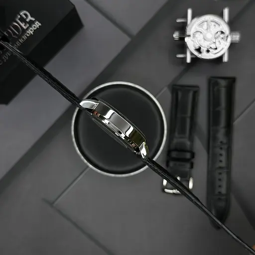 Наручний годинник чоловічий 022 Київ II Silver-Black Awarder acs0031790 - фото 6