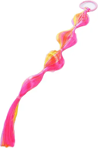 Аксессуар для волос канекалон на резинке 43.5 см (в ассортименте)