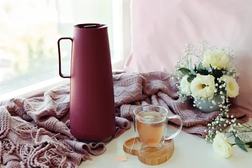 Термос Tramontina Exata 1 л графін червоний (61636/106) - фото 5