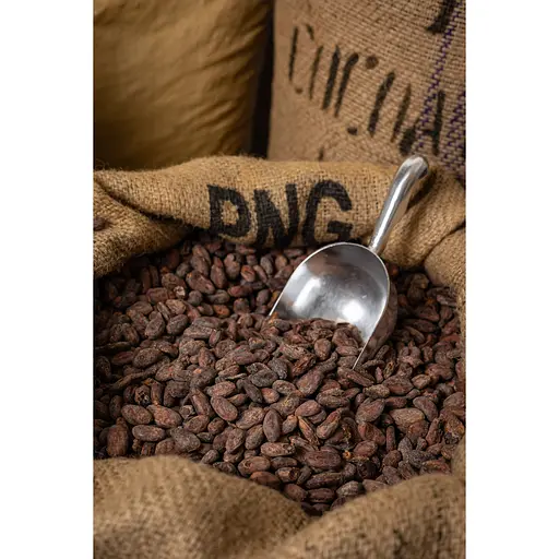 Какао-боби New Guinea Madang Karkar Kulkul обсмажені 1 кг - фото 2