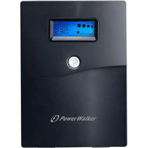 Источник бесперебойного питания PowerWalker 3000 ВА / 1800 Вт / 9 А*ч (10121144) - фото 2
