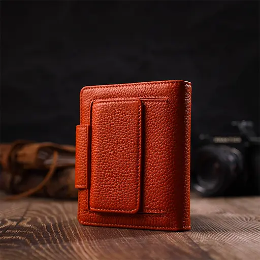 Кожаный женский кошелек Tony Bellucci 11.5х9.5х2 см acs0027007 - фото 8