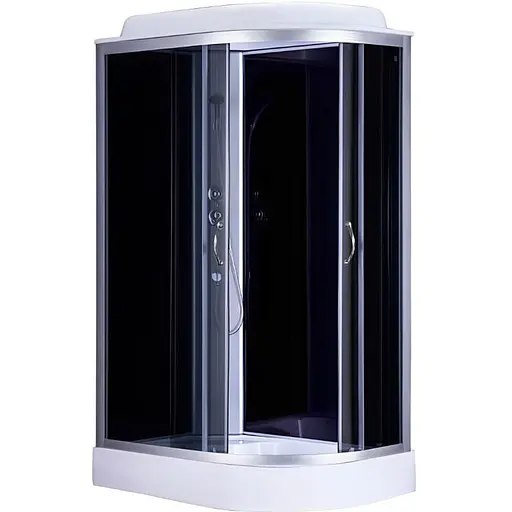 Душовий бокс BRAVO REGA L120GBSL (L120BL) - фото 1