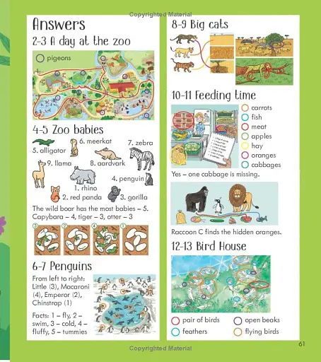 Little Children's Zoo Activity Book - фото 6