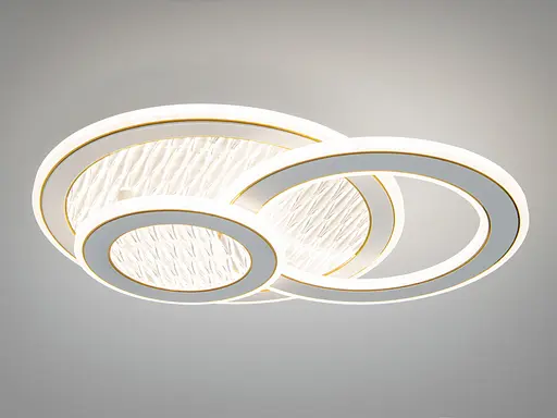 Світлодіодний стельовий світильник Romin сірий 34 Вт CCT - фото 3