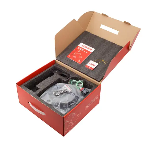 Смеситель для ванны Koer KB-41031-05 с коротким изливом KR5437 Черный матовый - фото 8