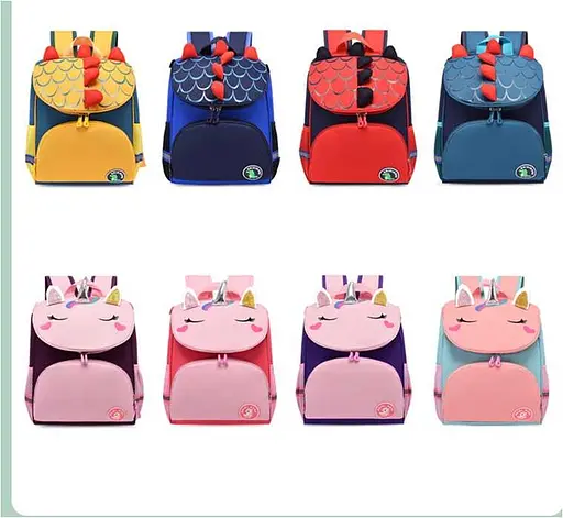 Рюкзак Динозав/Єдиноріг, висота 38 см, C62646 (В асортименті) - фото 9