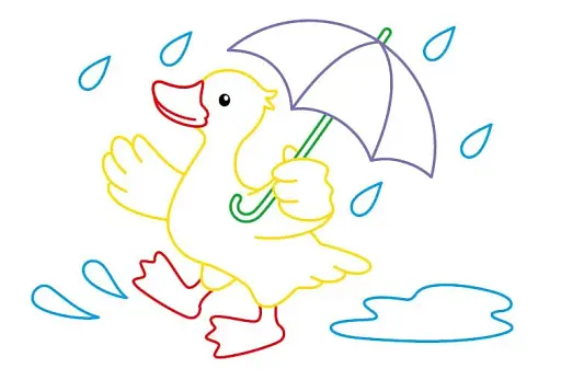 Розмальовка з підказкою. Розумні тваринки - фото 2