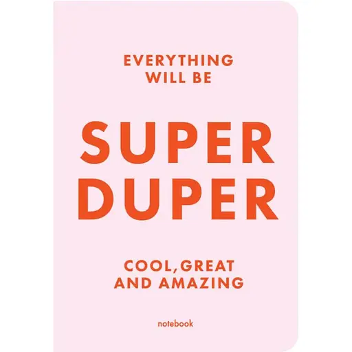 Блокнот Orner Super Duper розовый - фото 1