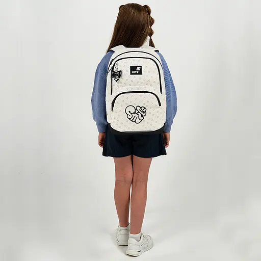 Рюкзак Kite Education 585 Shimmer&Smile Бежевый (K26-585M-2) - фото 18