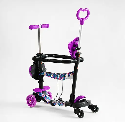 Самокат 51 Best Scooter L-S25855 фіолетовий - фото 4