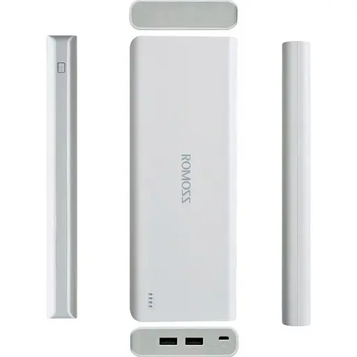 Универсальна мобильна батарея Romoss Sense6F 20000mAh 22.5W White (PPH80-611-1121H) - фото 6