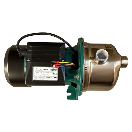 Поверхностный насос Volks pumpe JY1000 1,1 кВт (нержавейка) - фото 3