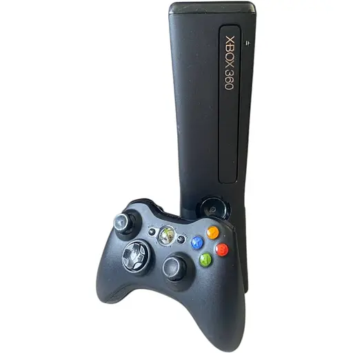 Стационарная игровая консоль Microsoft Xbox 360 Slim 500 ГБ + 100 игр, 1 джойстик