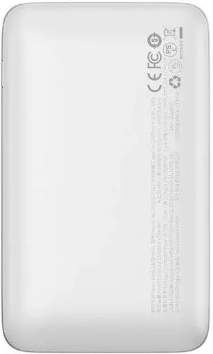 Зовнішній акумулятор Baseus Bipow Pro 20000 mAh 22.5 OE PPBD040302 білий - фото 3