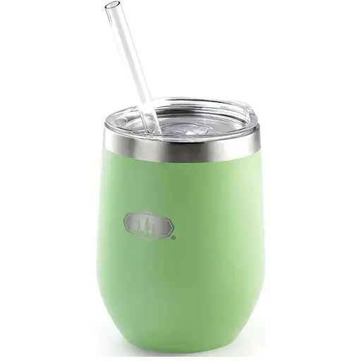 Термокружка GSI Outdoors Glacier Stainless Vacuum 12 fl oz Tumbler Зеленый (1099-63353)