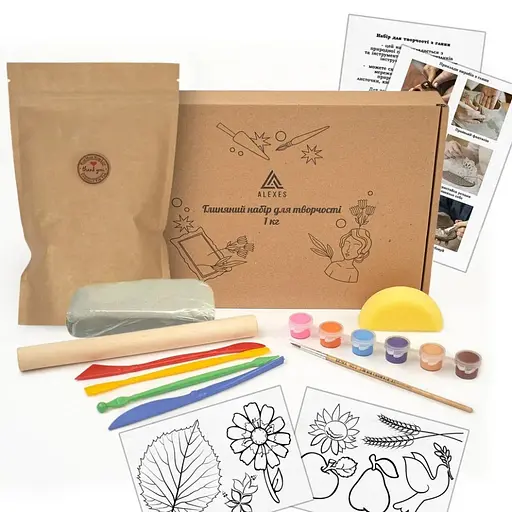 Великий набір для створення прикрас "Птахи" GL-008 з пластичної глини